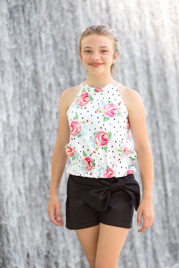 Celeste Tween Top & Shorts