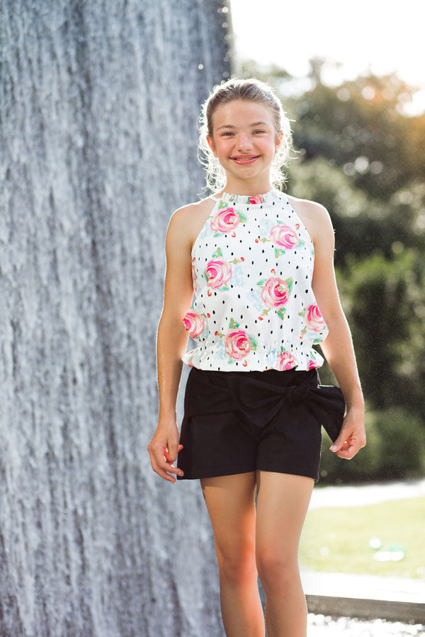 Celeste Tween Top & Shorts