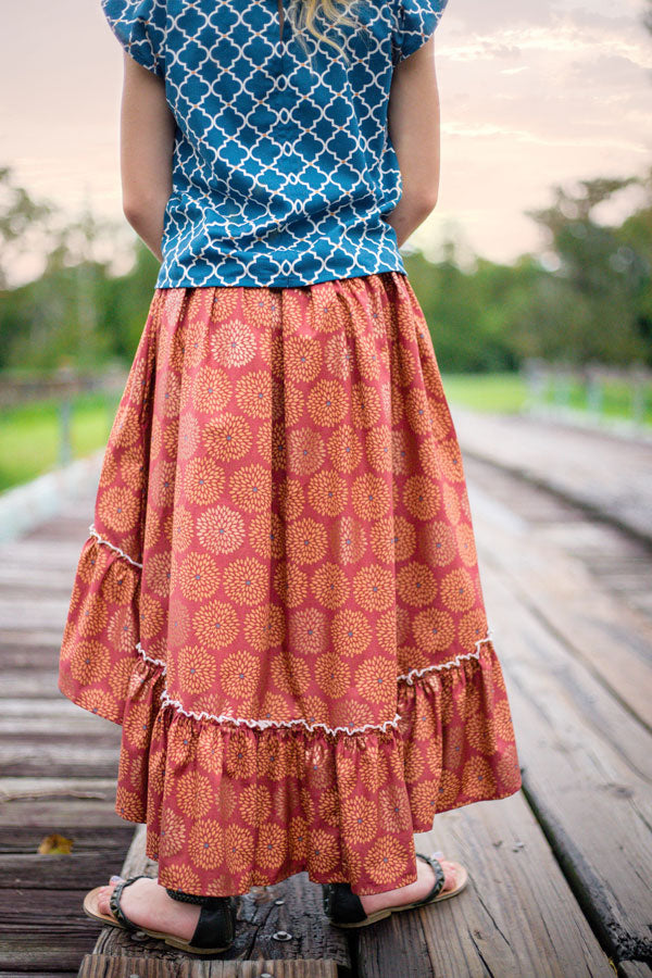 Clover Tween Top & Skirt