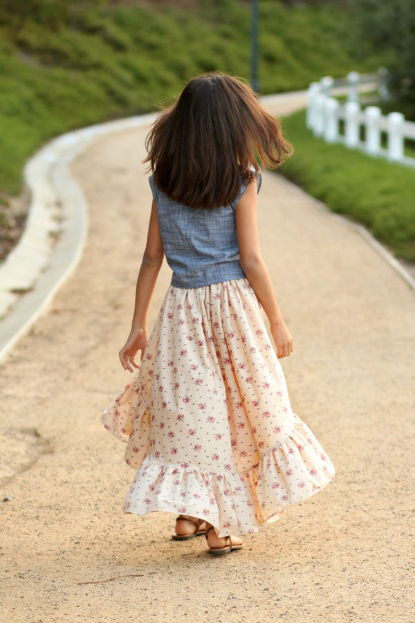 Clover Tween Top & Skirt