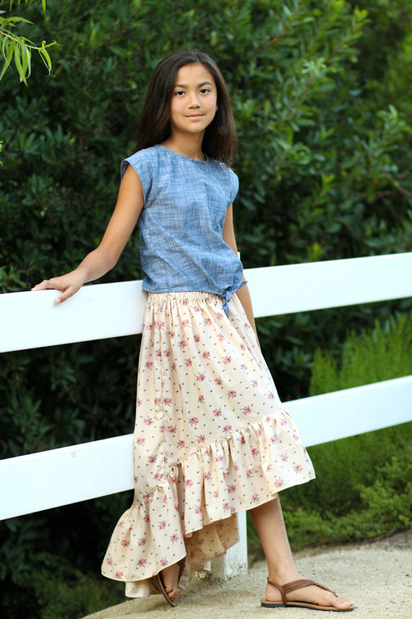 Clover Tween Top & Skirt