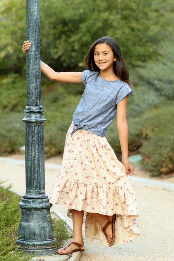 Clover Tween Top & Skirt