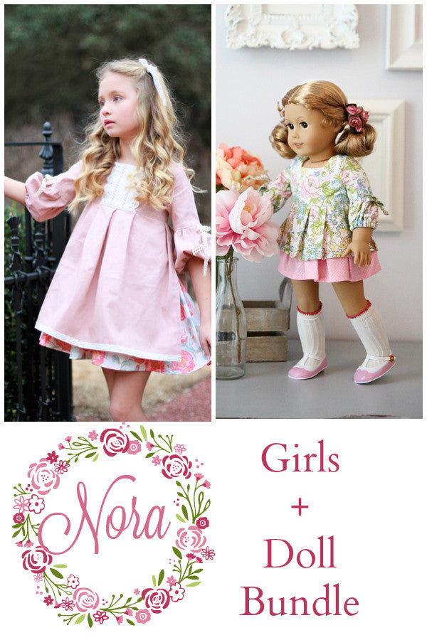 Nora Girls + Doll Bundle - Violette Field Threads
 - 1