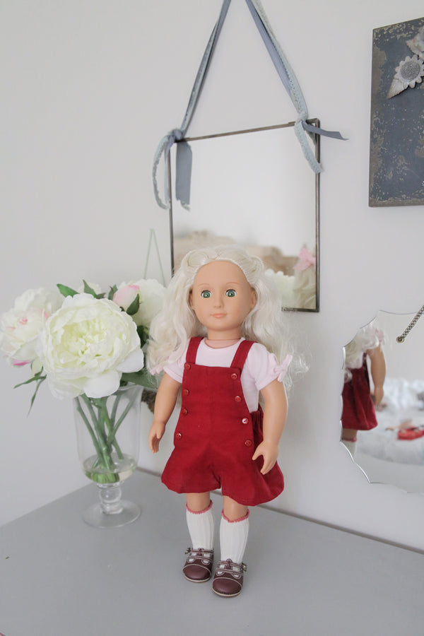 Julia Doll Shorts & Dress Jumper