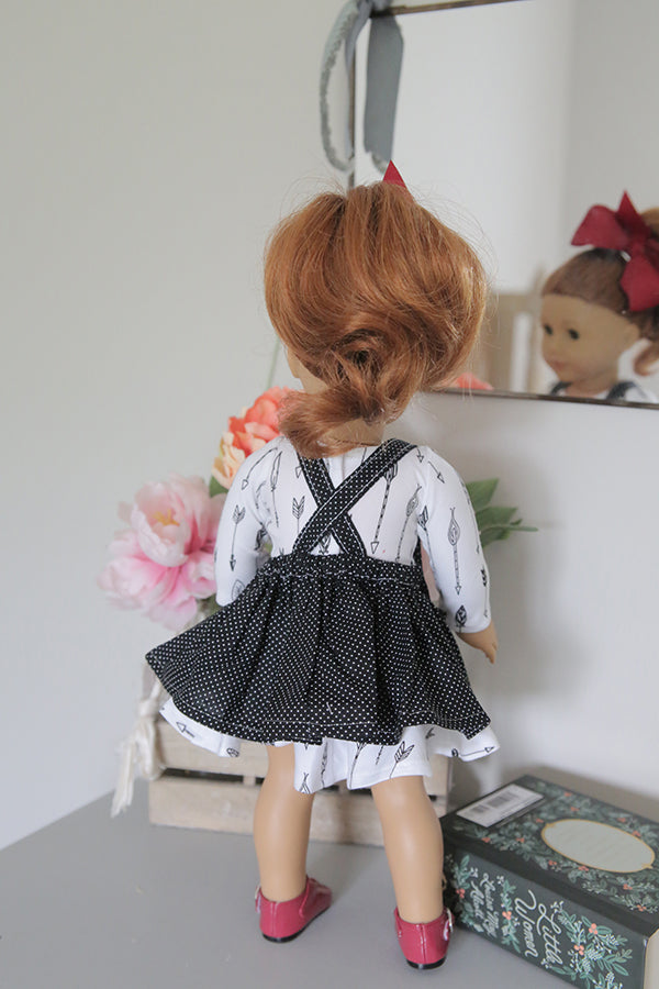 Julia Doll Shorts & Dress Jumper