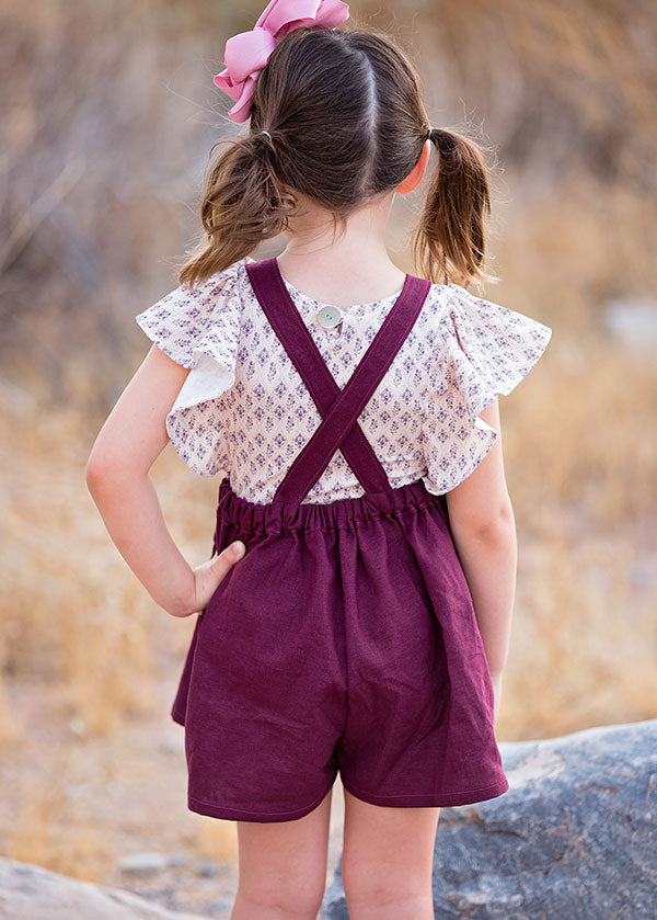 Julia Girls Shorts & Dress Jumper – Violette Field Threads