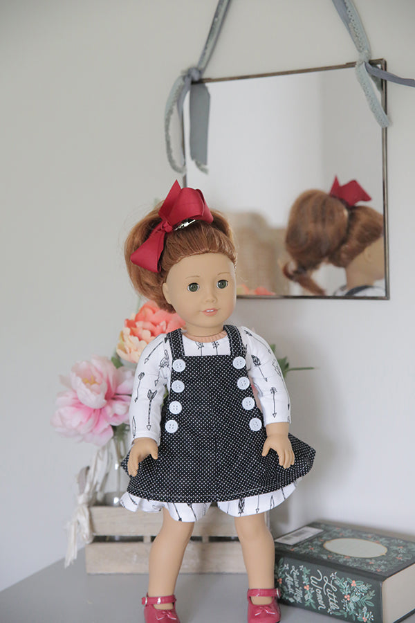 Julia Doll Shorts & Dress Jumper