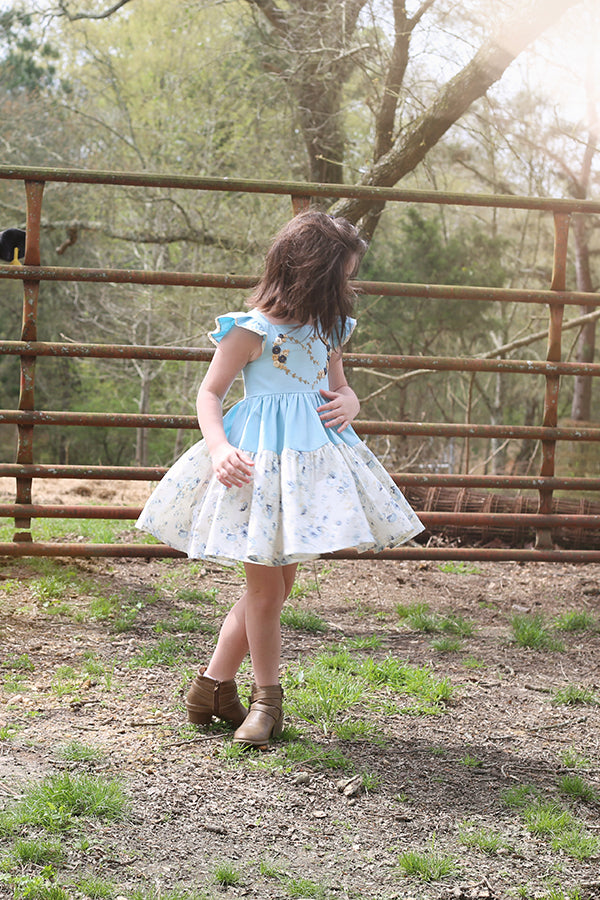 Oaklyn Girls Top & Dress – Violette Field Threads