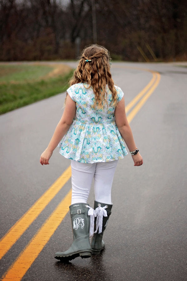 Olive Tween Top & Dress