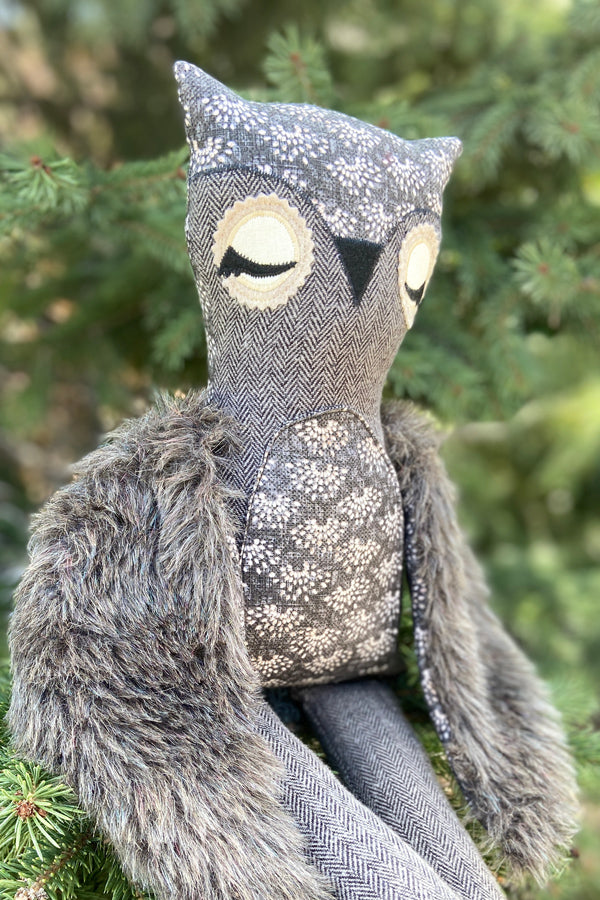 Olive Owl 18" Stuffie Animal Pattern