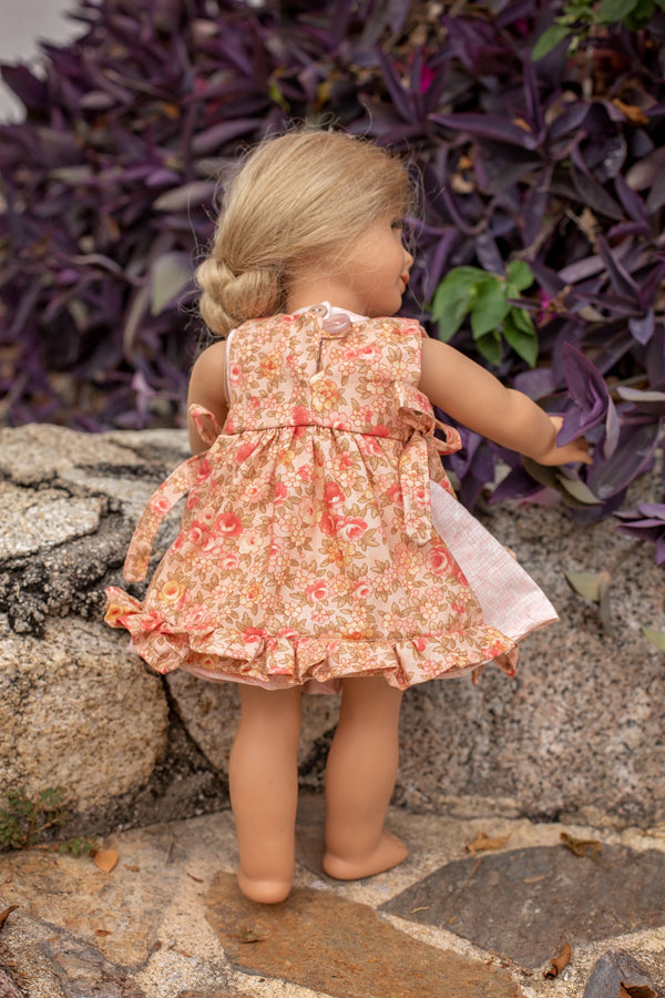 Paisley Doll Pinafore