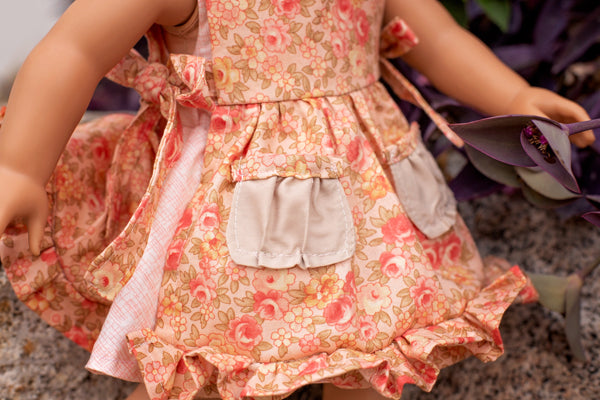 Paisley Doll Pinafore