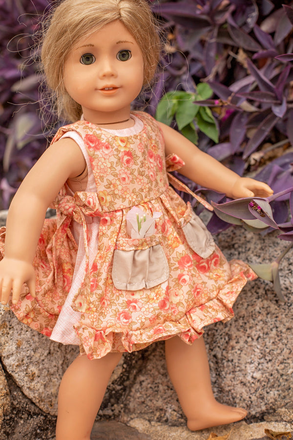 Paisley Doll Pinafore