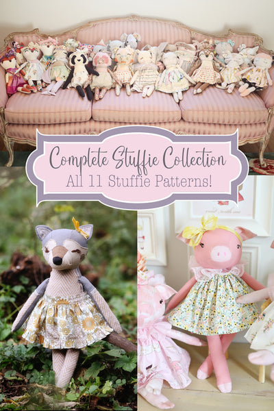 Stuffie Animal Patterns - Master Collection of 11
