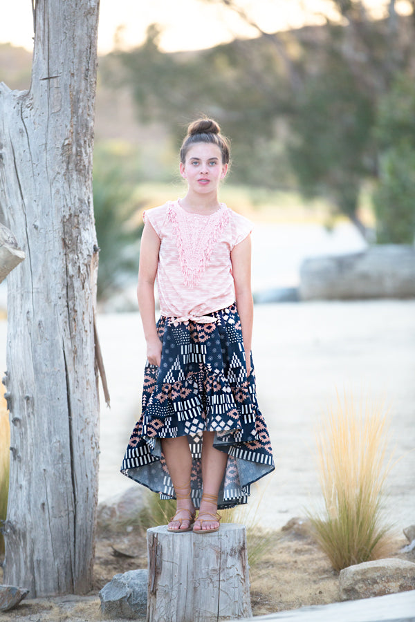 Clover Tween Top & Skirt