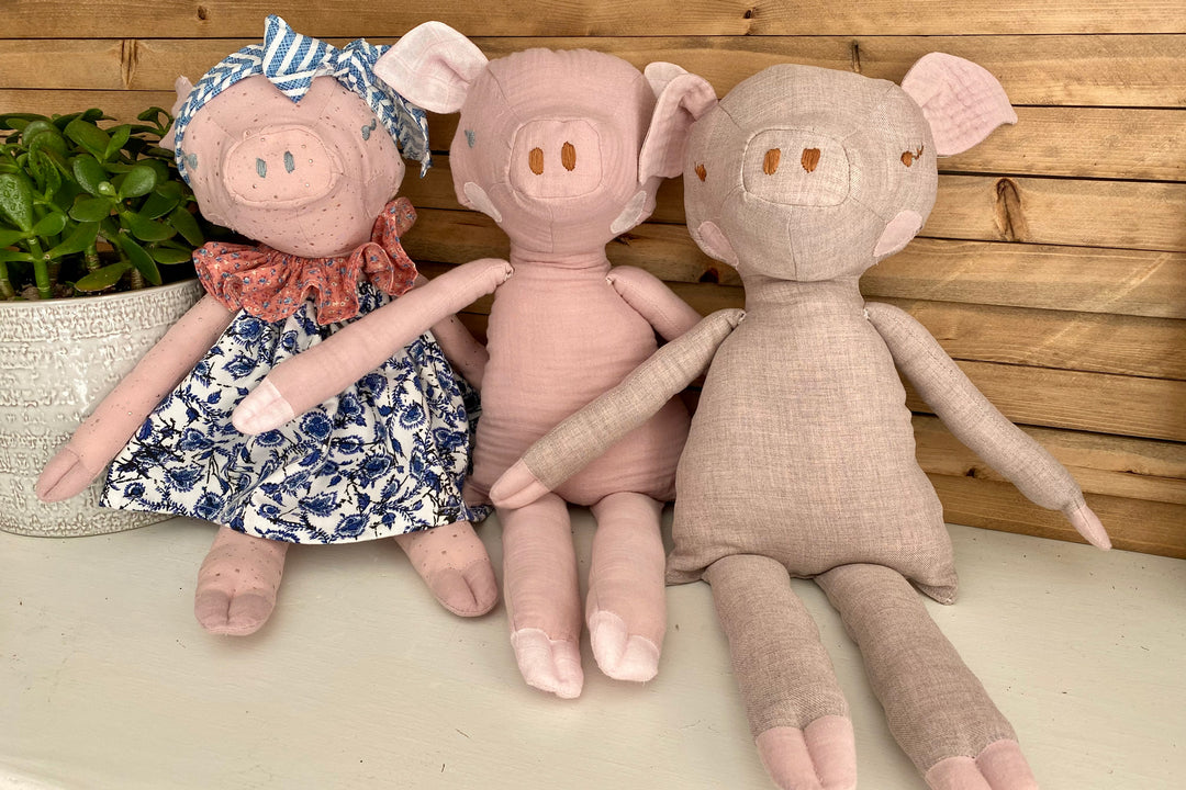 Paloma Pig 18" Stuffie Animal Pattern