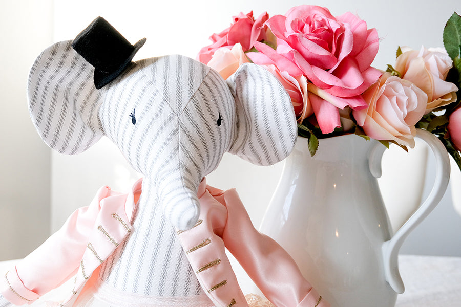 Elle Elephant 18" Stuffie Animal Pattern