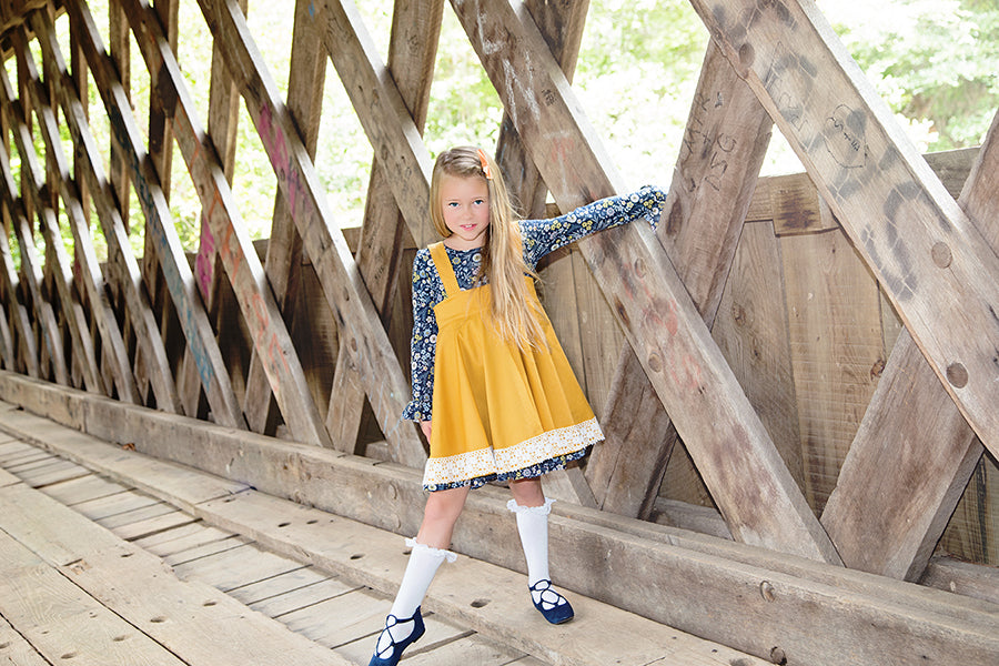 Lulu Pinafore – Violette Field Threads